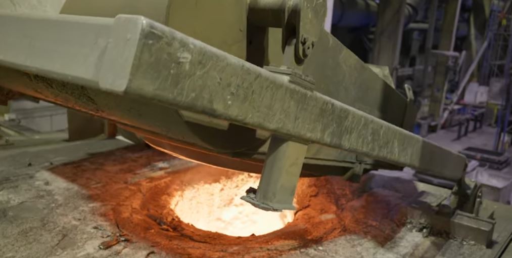 ABB MF İndüksiyon Ocağı 2×8 Ton (2 Şarj Konveyörlü)