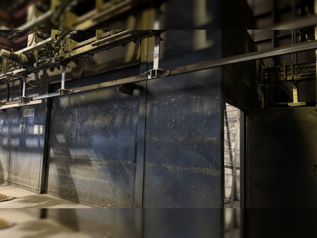 DISA Wheelabrator Monoray Askılı Kumlama Makinesi