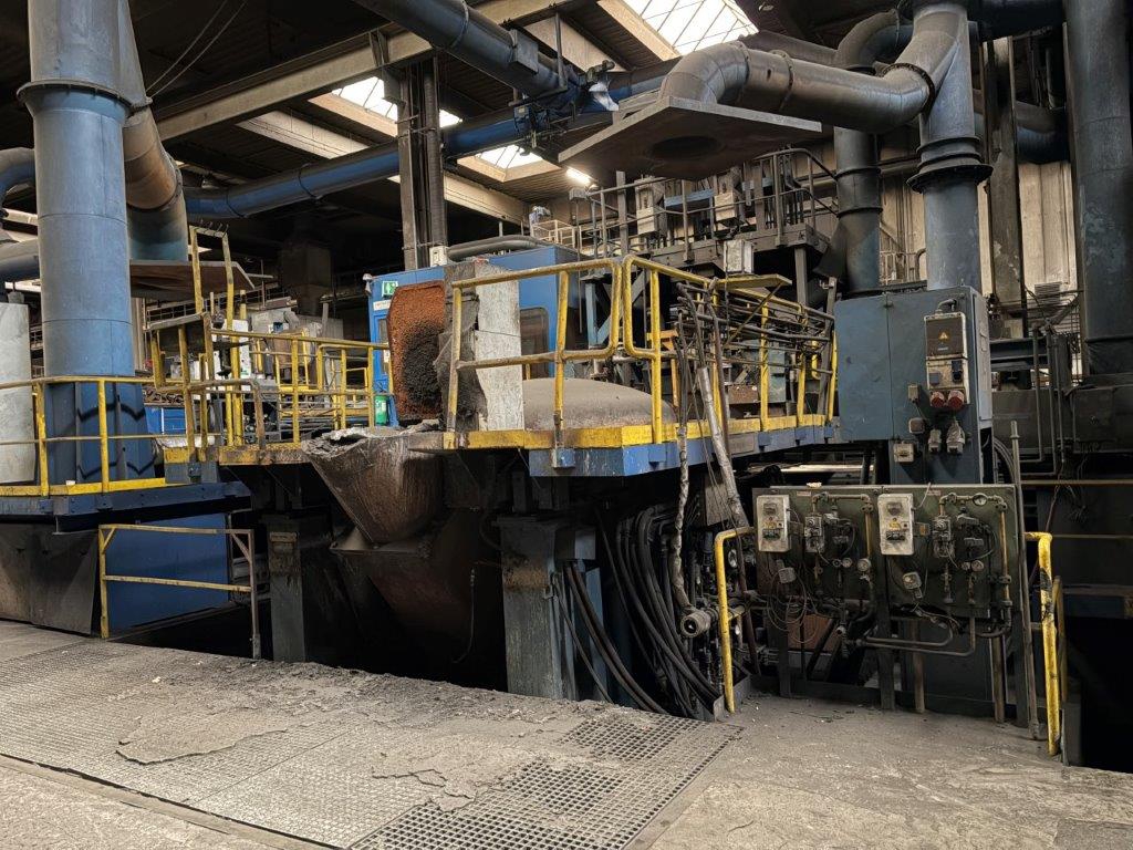 +GF+ Georg Fischer 16 Ton Endüksiyon Isıtmalı Döküm ve Bekletme Ocağı